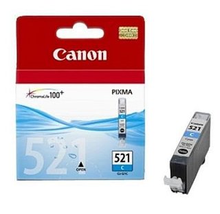 Картридж струйный Canon CLI-521C голубой