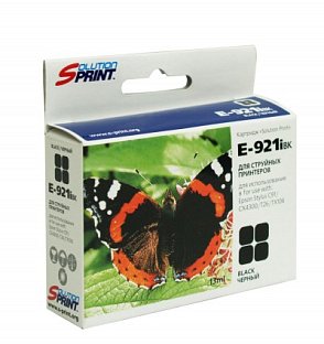 Картридж SP 921iBk (T0921/C13T10814A10) для Epson черный