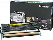 Картридж Lexmark C734A1YG (Return Program)