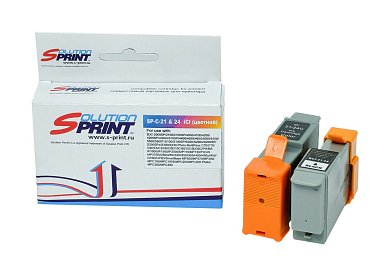Картридж SP BCI-21/BCI-24 BK для Canon, черный