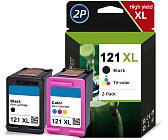 Комплект картриджей HP 121XL (CC641HE/CC644HE) OEM.ref цветной и черный