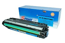 Картридж SP CE271A (650A) для HP голубой