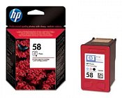 Картридж струйный HP 58 (C6658A) фото-черный