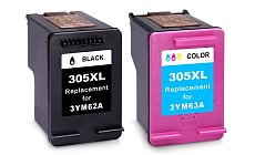 Комплект картриджей SP 305XL (3YM62AE/3YM63AE) для HP цветной и черный