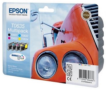 Комплект картриджей Epson T0635 (C13T06354A10)