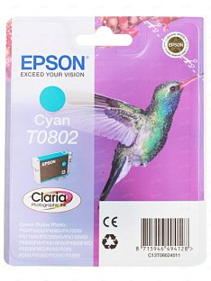 Картридж Epson T0802 (C13T08024010/ C13T08024011)