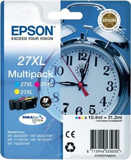 Комплект картриджей Epson T27XL (C13T27154020/C13T27154022)