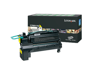 Картридж Lexmark C792X1YG (Return Program)