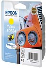 Картридж струйный Epson T0634 (C13T06344A10) желтый