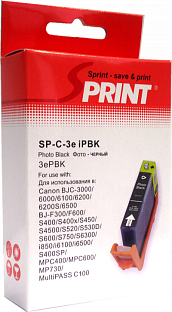 Картридж SP BCI-3ePBK (4485A002) для Canon, фото-черный