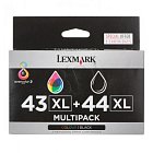 Набор картриджей Lexmark №43XL+№44XL (80D2966E)