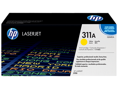 Картридж лазерный HP 311A (Q2682A) желтый