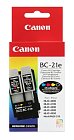 Комплект картриджей Canon BC-21e цветной и черный