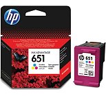 Картридж HP 651 (C2P11AE) цветной