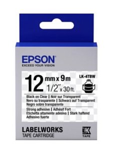 Картридж Epson LK-4TBW (C53S654015)