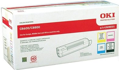 Комплект картриджей Oki 43698501