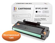Картридж SP PC-211EV для Pantum с многоразовым чипом (1600 страниц)