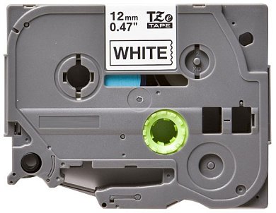 Картридж с лентой SP FX231 (Brother TZe-FX231) 12 мм, черный на белом