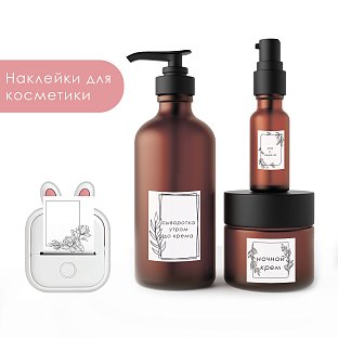 Мини принтер, фотопринтер портативный для наклеек Phomemo Т02
