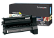 Картридж лазерный Lexmark 10B032 желтый оригинальный