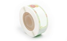 Этикетка для термопринтера D30/размер 12*40/160 шт./ дизайн апельсин