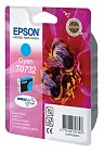 Картридж струйный Epson T0732 (C13T07324A10/ C13T10524A10) голубой