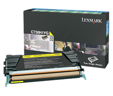 Картридж Lexmark C736H1YG (Return Program)