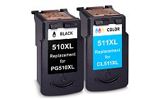 Комплект картриджей SP PG-510/CL-511 (2970B010) для Canon цветной и черный