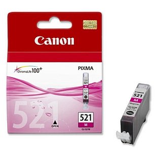 Картридж струйный Canon CLI-521M пурпурный