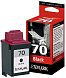Картридж струйный Lexmark №70 (12AX970E) черный
