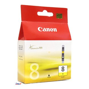 Картридж струйный Canon CLI-8Y желтый