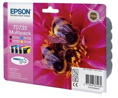 Комплект картриджей Epson T0735 (C13T07354A/C13T10554A10)