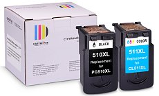 Комплект картриджей SP PG-510/CL-511 (2970B010) для Canon цветной и черный