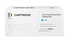 Тонер-картридж SP 106R03748 для Xerox VersaLink C7020 голубой