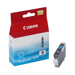 Картридж струйный Canon CLI-8C голубой