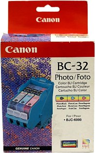 Комплект картриджей Canon BC-32 (3 цвета)