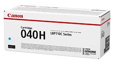 Картридж лазерный Canon 040H голубой оригинальный