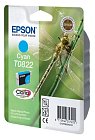 Картридж струйный Epson T0822 (C13T08224A/ C13T11224A10) голубой