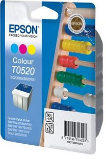 Картридж Epson T0520 (C13T05204010) цветной