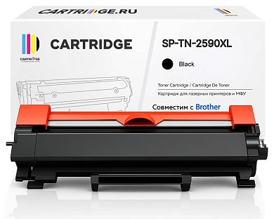Картридж SP TN-2590XL для Brother черный (с чипом)