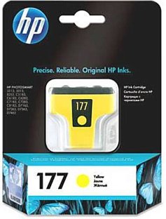 Картридж струйный HP 177 (C8773HE) желтый