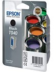 Картридж струйный Epson T040 (C13T04014010) черный